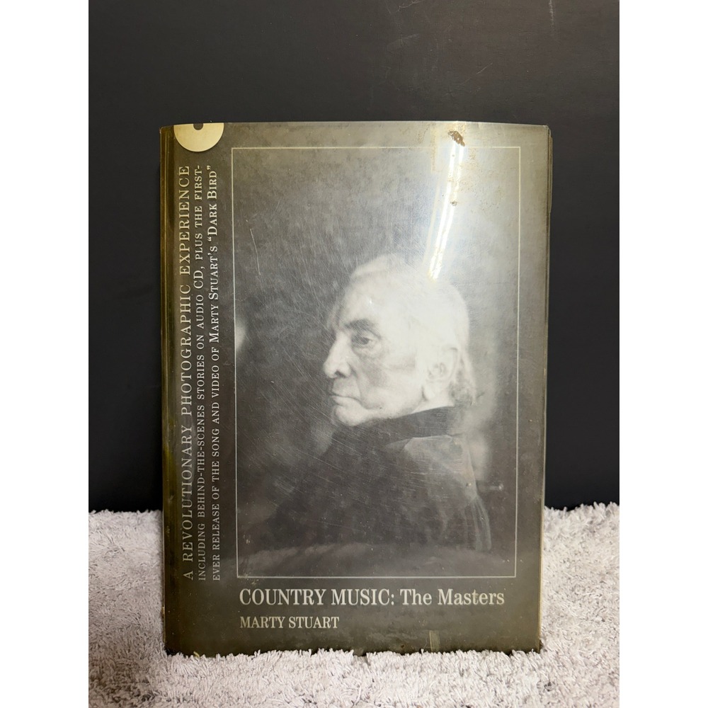 Country Music The Masters Marty Stuart Hardcover Book with Audio CD 2008